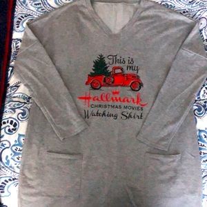 Hallmark Christmas Movie Watching Sweatshirt